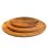 Bord rond handgemaakt mango hout ø 20 hg 15cm