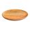 Bord rond handgemaakt mango hout ø 25 hg 2 cm