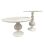 Cake stand on feet hg 23 ø 38 cm white