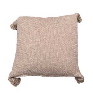 Cushion cotton beige 50x50cm