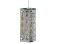 Hanging lamp chrome silver metal crystal Granada hg27