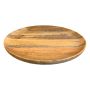 Plate round handmade mango wood ø 31 hg 2 cm