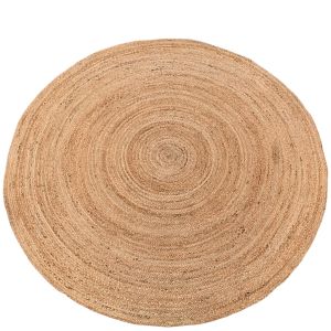 Rug braided jute round 150 cm