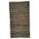 Rug jute recycled leather forest green 250x350cm