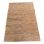 Vloerkleed jute natuur gebreid patroon 160x230cm