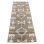 Vloerkleed loper jute wit chenille 80x200cm geweven