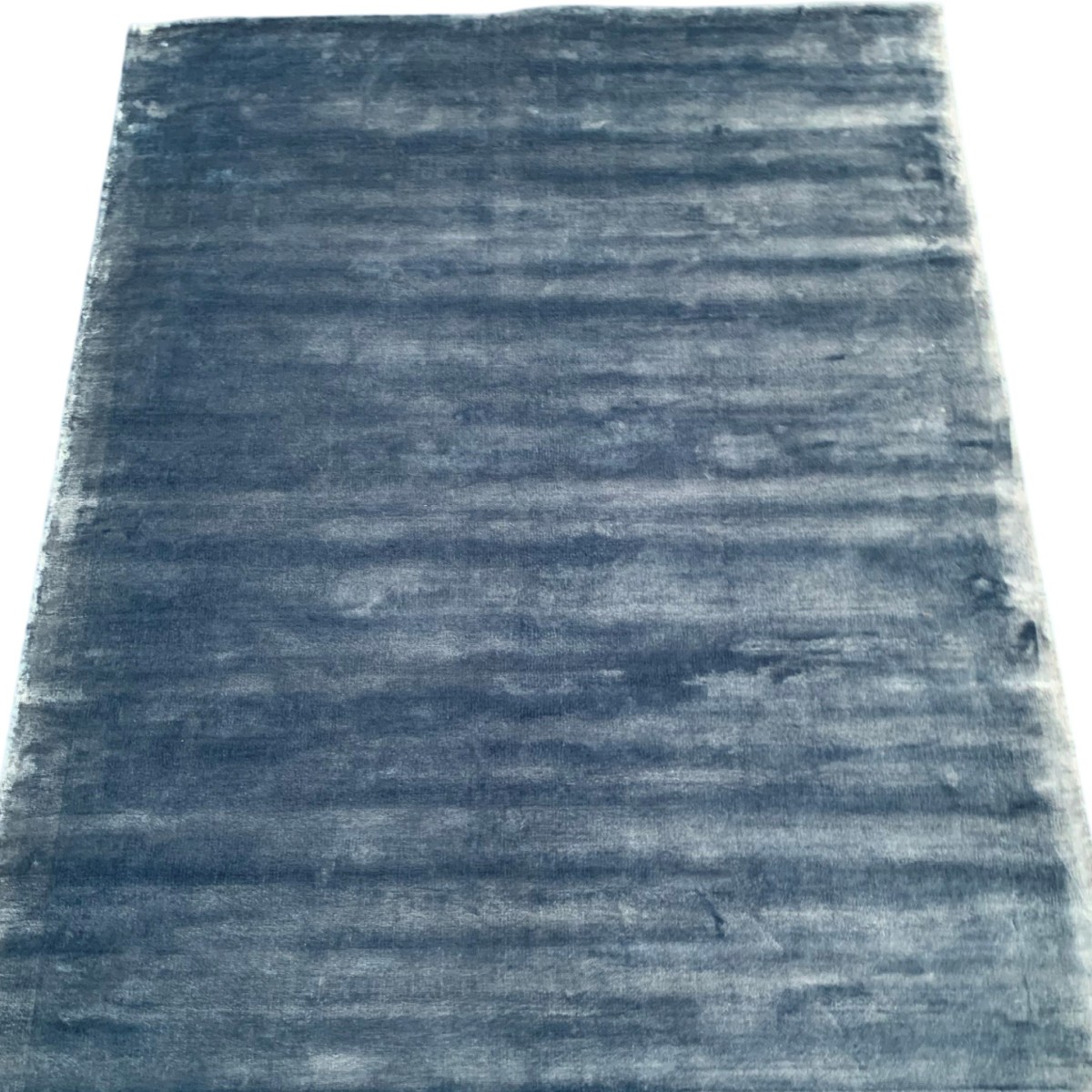 Vloerkleed tencel 200x300cm Blauw