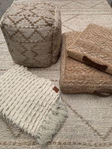 Vloerkleed zeegras naturel ecru 250x350cm